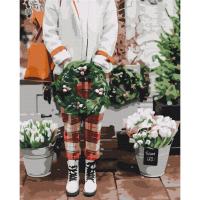 Картина за номерами Зимові декорації ©Оксана Воробій  Brushme BS53374