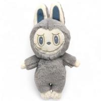Іграшка мʼяка Лабубу 33 см (СІРА) Копиця 00422-8