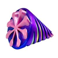 Іграшка рухлива 3D Конус спіральний35г 7*5см (мікс) MIC 10 (43185)