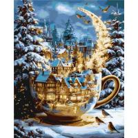 Картина за номерами Ніч різдвяних чудес 40х50 см Origami LW3551