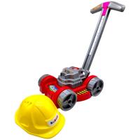 Набір дитячий  Газонокосарка з каскою (ЧЕРВОНА) Bamsic 5502