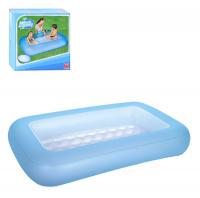 Дитячий надувний басейн BW 51115 з ремкомплектом  Синій