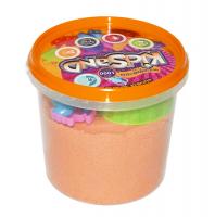 Кінетичний пісок KidSand, помаранчевий, 1000 г Dankotoys KS-01-01