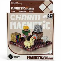 Конструктор магнітний Майнкрафт, 32 деталі MIC 9964