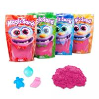 Кінетичний пісок Magic Sand, 350 г (рожевий) Strateg 39402-8