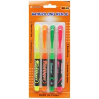 Набір неонових хайлайтерів (4 кольори) Angzilong 866-4