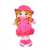 Дитяча іграшкова лялька YG0009(Pink-Yellow) 33 см, м'яка набивна, петелька