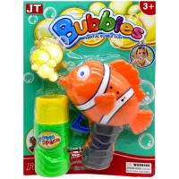 Пістолет з мильними бульбашками Рибка (помаранчева) JIATIAN TOYS JT6090