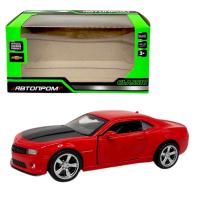 Машинка металева Автопром.  Chevrolet Camaro (ЧЕРВОНА) Автопром 4346