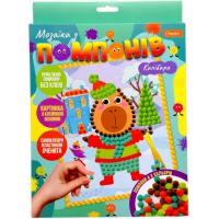 Набір для творчості Мозаїка з помпонів: Капібара Апельсин НТ-35