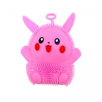 СЯЮЧИЙ СИЛІКОНОВИЙ АНІМЕ ПІКАЧУ 10 см. (РОЖЕВИЙ) MIC KA-23-1955