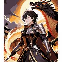 Картина по номерах аніме  Сила і краса 30х40 см Strateg LY24