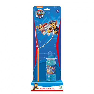 Мильні бульбашки "Mega Bubbles з тарілкою Paw Patrol" 200513 об'єм 450 мл