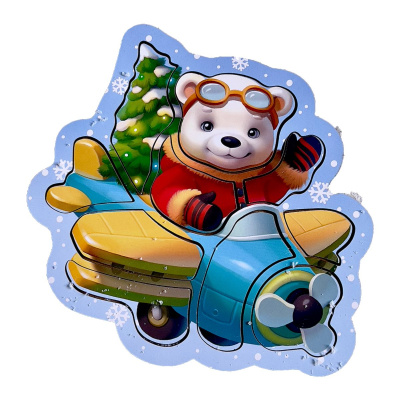 Контурний пазл Ведмедик Ubumblebees ПСФ143