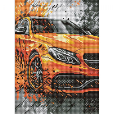 Алмазна мозаїка ЯСКРАВА МІЦЬ 30х40см Ідейка AMO8242