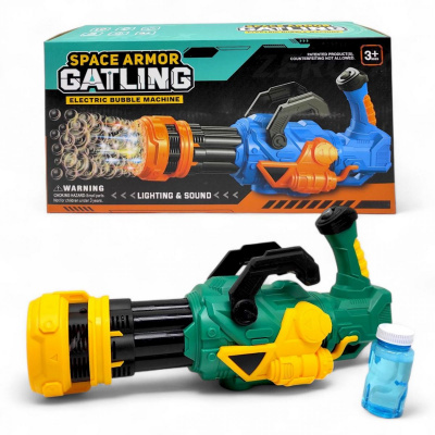 Бульбашкомет-генератор SPACE ARMOR GATLING (ЗЕЛЕНИЙ) MIC KB1275