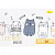 Зошит для нот I like musik and cats АП-0405-3 А5, 12 листів, скоба