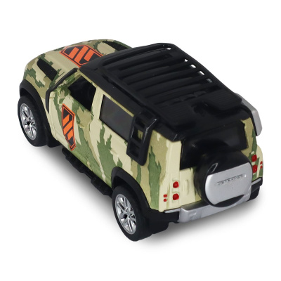 Машинка металева серії Шеврони Героїв – LAND ROVER DEFENDER 110 – 3 ОШБр TechnoDrive 250363M2