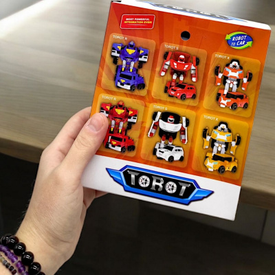 Робот-трансформер Тобот (Tobot), 11 см, білий MIC XG272