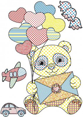 Великі водні розмальовки Подарунок для мами (рус) Crystal Book F00024382
