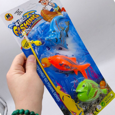 Риболовля (3 рибки, вудка) мікс видів TK Group 886-1-2-3-4