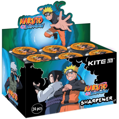 Стругачка з контейнером кругла Naruto Kite NR23-117