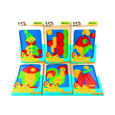 Розвиваюча іграшка Baby puzzles (9 видів) Wader 39340