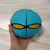 Мʼяч-трансформер зі світлом Flat Ball Disc: Мʼячик-фризбі, синій MIC C67961