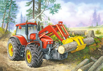 Пазли Лісоповал, 60 елементів Castorland В-06366