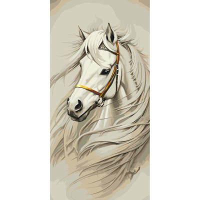 Картина за номерами з фарбами металік Вітер свободи 40х80 см Art Craft 11555-AC