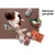 Татамі мат EasyFit 8 шт (30х30х1 см) хвіст ластівки (коричневий) EasyFit EF-1950-30- BN Татамі мат EasyFit 8 шт (30х30х1 см) хвіст ластівки (коричневий) EasyFit EF-1950-30- BN