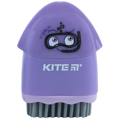 Точилка з контейнером та гумкою Faces, асорті Kite K24-365