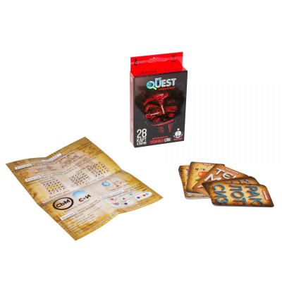 Карткова квест-гра Best Quest: Таємниця слів (укр) Dankotoys BQ-01-01U