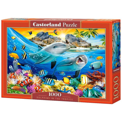 Пазли Castorland Дельфіни, 1000 елементів Castorland C-104611