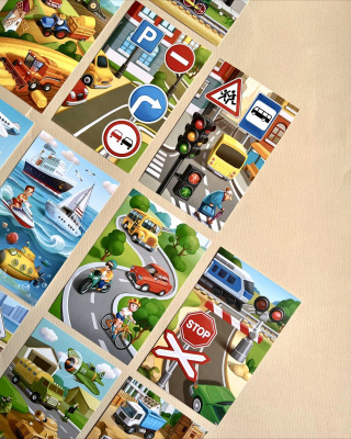 Сортер Лото: У світі транспорту Ubumblebees ПСФ082