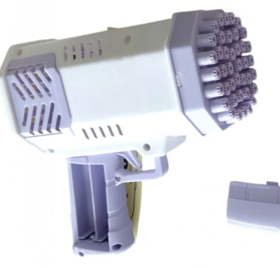 Іграшка мильні бульбашки у вигляді іграшкової зброї (бузковий) МІС BIGBB062