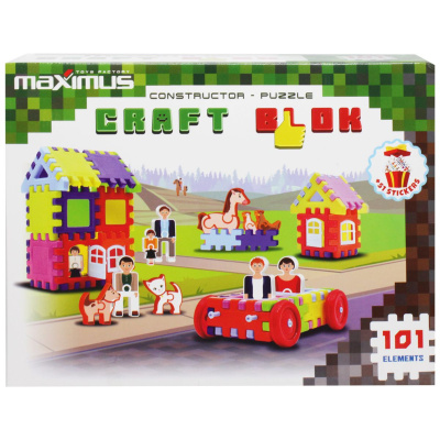 Конструктор Craft Blok 101 елемент Maximus 9175