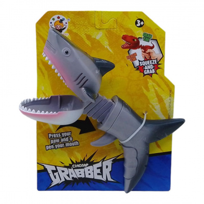 Іграшка-кусачка Тварини: Акула (сіра) Huijixing toys HC290-1