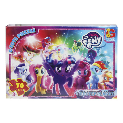 Пазли MY LITTLE PONY, 70 елементів Gtoys MLP030