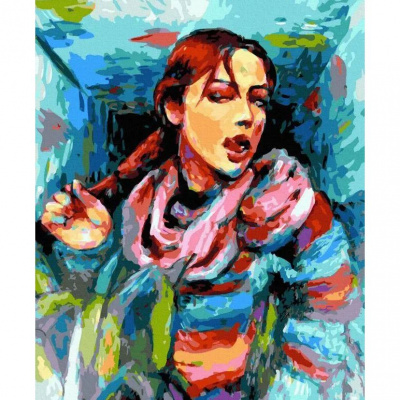 Картина за номерами Тінейджерка Rainbow Art GX43672