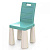 Пластиковий стільчик-табурет (бірюзовий) Doloni 04690/7