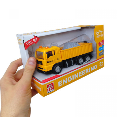 Інерційна машинка Вантажівка, світло, звук RUI JIA RJ6824-2