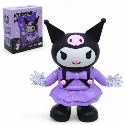 Музична іграшка аніме Sanrio Куромі, танцює, мелодії, світло MIC 2122