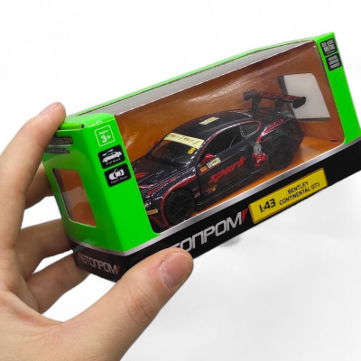 Машинка металева АВТОПРОМ. Bentley Continental GT3 Автопром 4364 (4345)