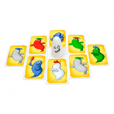 Настільна гра "Привид Розумака" R005UA 60 карток, 5 предметів