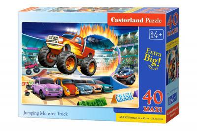Пазли Максі Трюки на джипі, 40 елементів Castorland B-040308