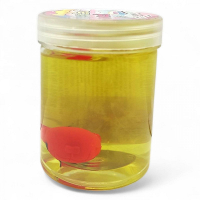 ІГРАШКА-АНТИСТРС СЛАЙМ З ФІГУРКОЮ Герої Аніме (ЖОВТИЙ) MIC C24207