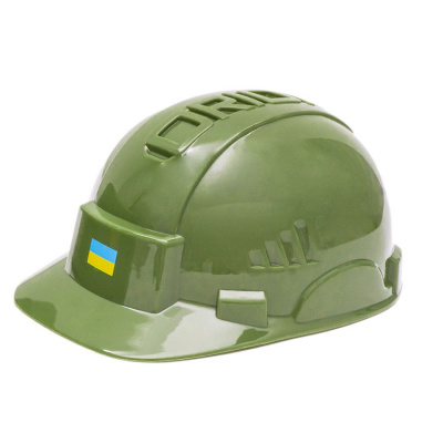 Іграшкова дитяча каска , захисна (зелена) Orion 317 в.3