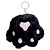 Мяка іграшка-брелок Лапки (ЧОРНА) MIC KA-23-4281
