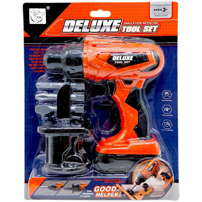Шуруповерт з набором, на блістері р.28x22x5,5 см YG Toys HB3222-1
